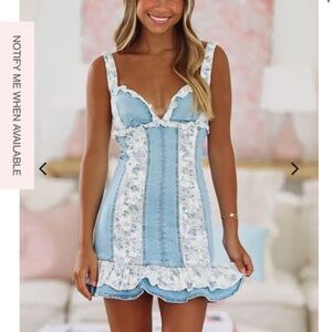Hazel & Olive Back to Virginia Denim Dress